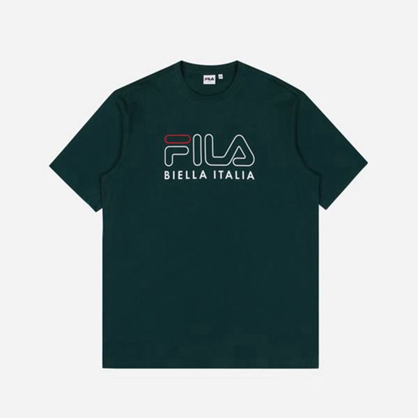 Fila T-Shirt Dam Gröna - 3D Logo S/S,31759-ZMHY